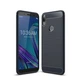Захисний чохол UniCase Carbon для ASUS Zenfone Max Pro (M1) ZB601KL - Dark Blue - зображення 1