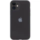 Чохол Silicone Case Full Protective (AA) Apple iPhone 11 (6.1") Чорний / Black Без бренду - зображення 1