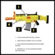 Бластер Нерф Фортнайт AR-L Nerf Fortnite AR-L Blaster Hasbro E6158 - зображення 8