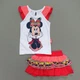 Костюм Minnie Mouse Pattic для девочки 74 см Белый с красным 14237 - изображение 1