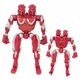 Игровой набор Heroes JAKKS Роботы Боксеры 8 шт фигурки 13 см + Свет Real Steel - Живая Сталь - изображение 7