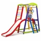 Детский спортивный игровой комплекс Baby Sport SB Кроха №1 Дерево Разноцветный 132х85х150 см (Plus 2) - изображение 7