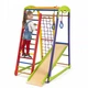 Детский спортивный игровой комплекс Baby Sport SB Кроха мини Дерево Разноцветный 132х85х150 см (1 мини) - изображение 1