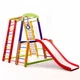 Детский спортивный игровой комплекс Baby Sport SB Кроха №1 Дерево Разноцветный 130х130х150 см (Plus 3) - изображение 3