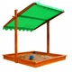 Детская песочница компактная игровая Baby Sport SB Дерево 140х145х145 см (Песочница - 22) - изображение 1