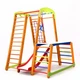 Детский спортивный игровой комплекс Baby Sport SB Кроха №2 Дерево Разноцветный 130х130х150 см (Plus 1-1) - изображение 7