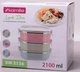 Ланч-бокс Food Box 3 ємності Kamille 20х14,5х18,5 см (kuh0007572) - зображення 5