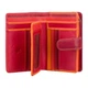 Красный кожаный кошелек Visconti RB51 RED M Fiji c RFID - изображение 2