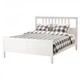 Каркас кровати IKEA HEMNES 140x200 см Белая морилка 290.022.68 - изображение 1
