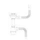 Сифон для кухонной мойки KRONER KRP Siphon-011 впуск 70 мм серый CV023014 - изображение 2