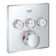 Термостат для душу прихованого монтажу Grohe Grohtherm SmartControl, зовнішня частина, хром (29126000) - зображення 1