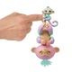 Интерактивная гламурная обезьянка WowWee Fingerlings Эшли с мини-обезьянкой - изображение 2