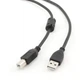 Кабель Cablexpert USB - USB Type-B V 2.0 (M/M), 3.0 м, Феритовий фільтр, чорний (CCF-USB2-AMBM-10) - зображення 2