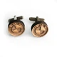 Дерев'яні запонки круглі Bmw Handmade 000083697 - зображення 4