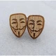 Дерев'яні запонки Анонімус Handmade (acs0005954) - зображення 1