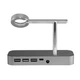 Док-станция COTEetCI Base Hub B18 MFI Stand для Apple Watch + iPhone Grey (CS7200-GY) - изображение 1