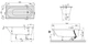 Villeroy & Boch OBERON ванна 180*80см в комплекте с ножками (UBQ180OBE2V-01) - изображение 2