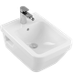 Биде подвесное Villeroy&Boch Architectura 44850001 с выбитым отв. под смеситель белое (28969) - изображение 1