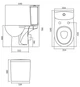 Унитаз-компакт Kolo Freja L79211000 с сидением Soft Close - изображение 3