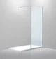 Перегородка стеклянная для душ кабины с держателем 90см x 190см VOLLE Walk-In стекло прозрачное 8мм 18-08-90+01-01+05D-100 - изображение 3