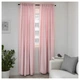 Гардины IKEA (ИКЕА) SANELA 140x300см 2 шт светло-розовые (604.140.16) - изображение 5