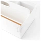 Органайзер для рабочего стола IKEA (ИКЕА) KVISSLE 18x36x14см (803.972.14) - зображення 4