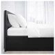 Двуспальная кровать с подъемным механизмом IKEA (ИКЕА) MALM 160х200см черно-коричневая (704.048.04) - изображение 2