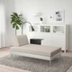 Шезлонг IKEA (ИКЕА) DELAKTIG Gunnared с лампой и подлокотником бежевый (592.890.37) - изображение 2