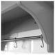 Полка IKEA (ИКЕА) TORNVIKEN 50см серая (803.592.12) - изображение 3