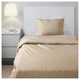 Комплект постельного белья IKEA (ИКЕА) NATTJASMIN 150х200см бежевый (803.370.84) - изображение 4