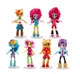 Ігровий набір My Little Pony 7 фігурок героїв 14 см Еппл Джек - Пінкі Пай - Флаттершай - Веселка Деш - Сутінкова Іскорка (Великі Рухомі Іграшки Ляльки Травень Літл Поні) - зображення 1