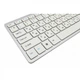 Беспроводная русская клавиатура mini и мышь keyboard 908 + приёмник Серая - изображение 5