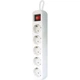 Сетевой удлинитель Defender S530 3.0 m 5 роз switch white (99242) - изображение 2