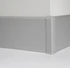 Алюминиевый плинтус Profilpas Metal line 95 высота 70 мм анодированное серебро (Metal Line 95/7) - изображение 2