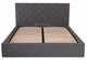 Ліжко Coventry Comfort 140 х 190 см Місті Dark Grey З підйомним механізмом та нішою для білизни Темно-Сіре - зображення 2