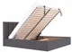 Ліжко Sanam Comfort 120 х 200 см Місті Dark Grey З підйомним механізмом та нішою для білизни Темно-Сіре - зображення 6