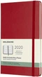 Еженедельник Moleskine Горизонтальный 2020 13 х 21 см 144 страницы Красный (8058647629292) - изображение 1