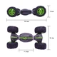 Машина бігфут на радіокеруванні Hyper Tumble Remote Control Racer (Green) - зображення 6