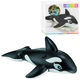 Детский летний надувной матрас для пляжа и бассейна Надувной плотик Intex 58561 «Косатка», 193 x 119 см пляжный водный прочный плот для плавания и отдыха - качественный матрац - изображение 1