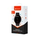 Смарт-годинник Canyon CNS-SW75BR black-red body with extra black leather belt (CNS-SW75BR) - зображення 4