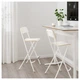 Стілець барний IKEA FRANKLIN Білий 904.048.79 - зображення 2