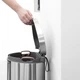 Ведро для мусора с педалью Brabantia Pedal Bin FlatBack 40 л Matt Steel Fingerprint Proof 482021 - изображение 3
