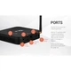 Медіаплеєр TX6 H6 Allwinner 4/64 Android TV Box - зображення 5