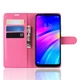 Чехол Luxury для Xiaomi Redmi 7 книжка Розовый - изображение 2