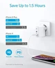Мережевий зарядний пристрій Anker PowerPort 2 1xPD & 1xPIQ2.0 White (A2321L21/A2321321) - зображення 2