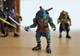 Игровой набор Ninja Turtles Черепашки Ниндзя 4 шт 13 см Леонардо - Донатело - Микиланжело - Рафаель + Оружие - изображение 6