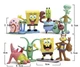 Игровой набор SpongeBob 8 фигурок Губка Боб Квадратные Штаны - Сквидвард - Пан Крабс - Герри - Сенди - Патрик - Планктон - изображение 3