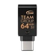 Флеш-накопитель USB3.1 64GB OTG Type-C Team M181 Black (TM181364GB01) - изображение 1