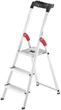 Стремянка алюминиевая Hailo L60 Standard Line 3 ступени (8160307) - изображение 1