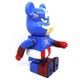 Дизайнерская статуэтка игрушка BEARBRICK CAPTAIN AMERICA 400％ - изображение 2